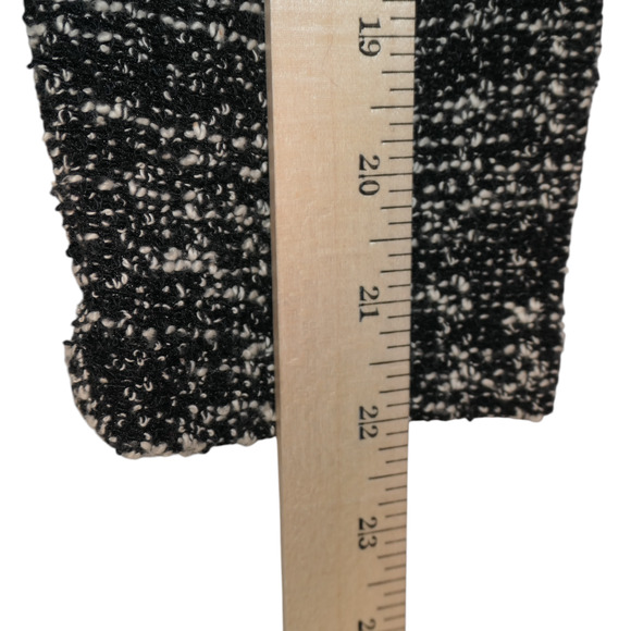 Chaps Nubby Sweater Dress Women 10 Knit Heather Black Cozy Autumncore Soft Girl - Picture 6 of 11